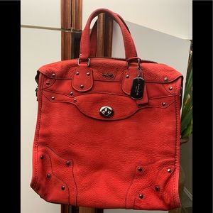Coach Red Handbag